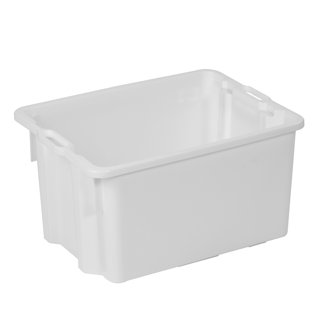 Stackable Box PE-HD, 90 lt, white